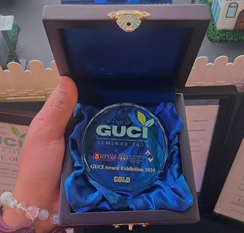 GUCI 2024 gold medal