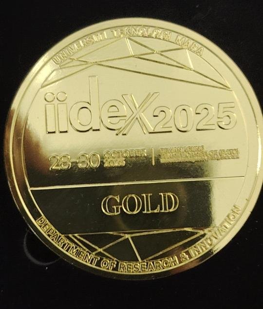 IIDEX 2025 gold medal