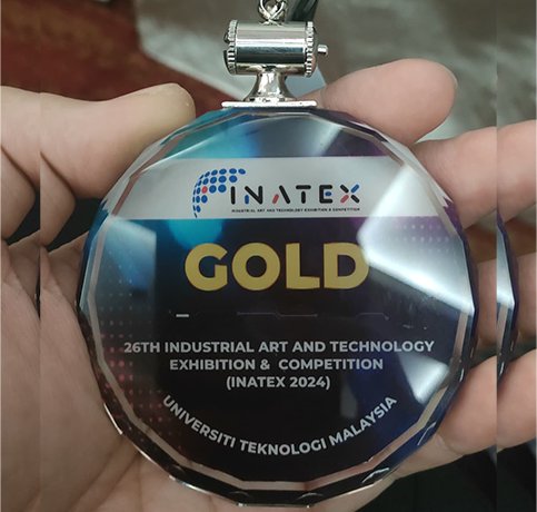INATEX 2024 gold medal